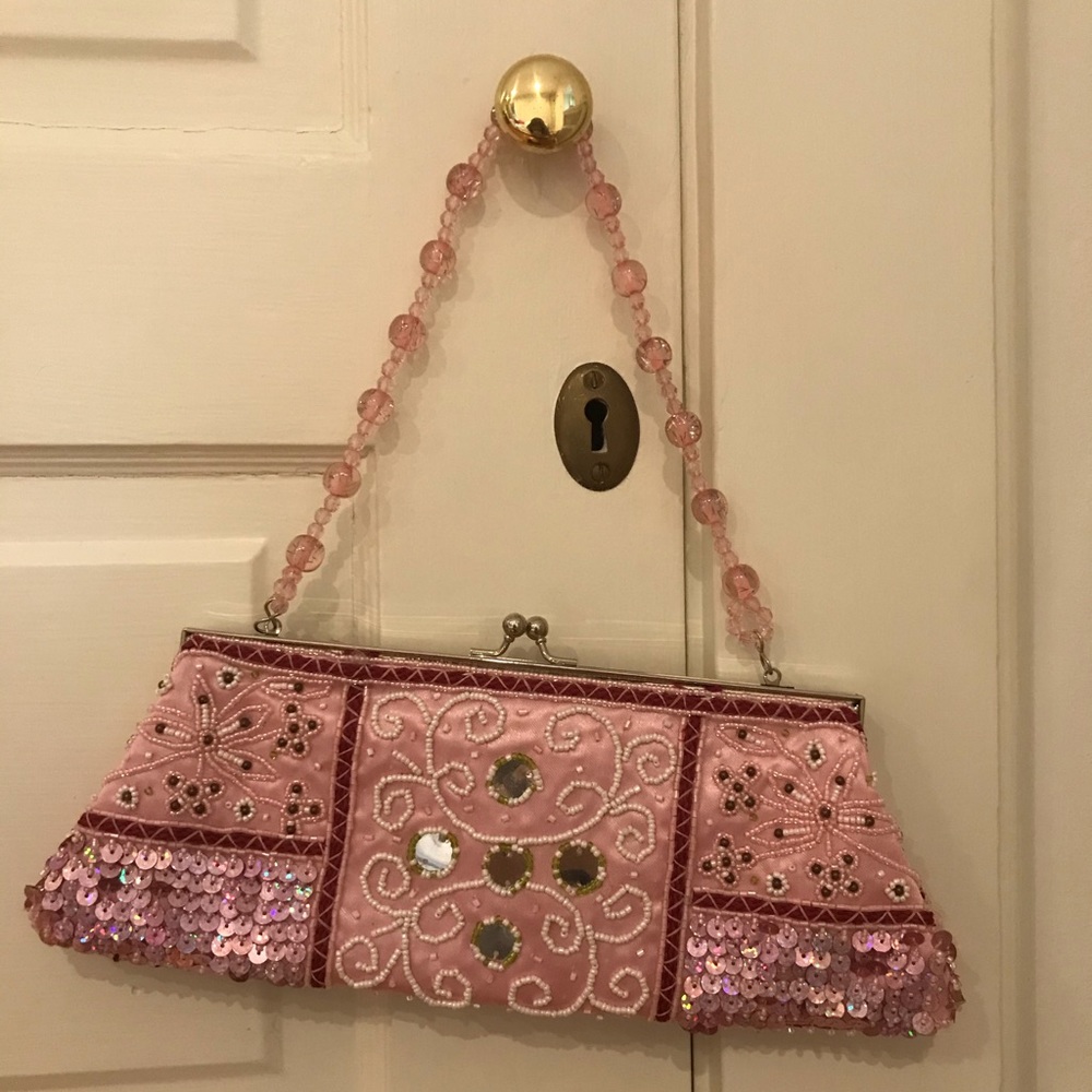 Patterned Pink Purse - Picture 2 of 4